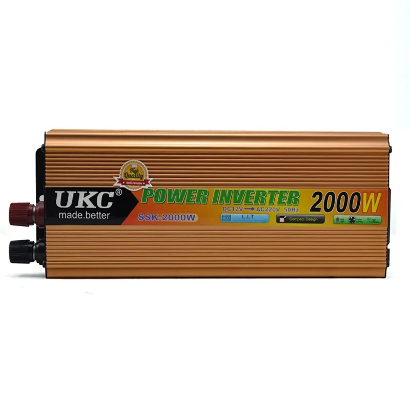 

free shipping modified sine wave solar inverter 12v 220v 2000w