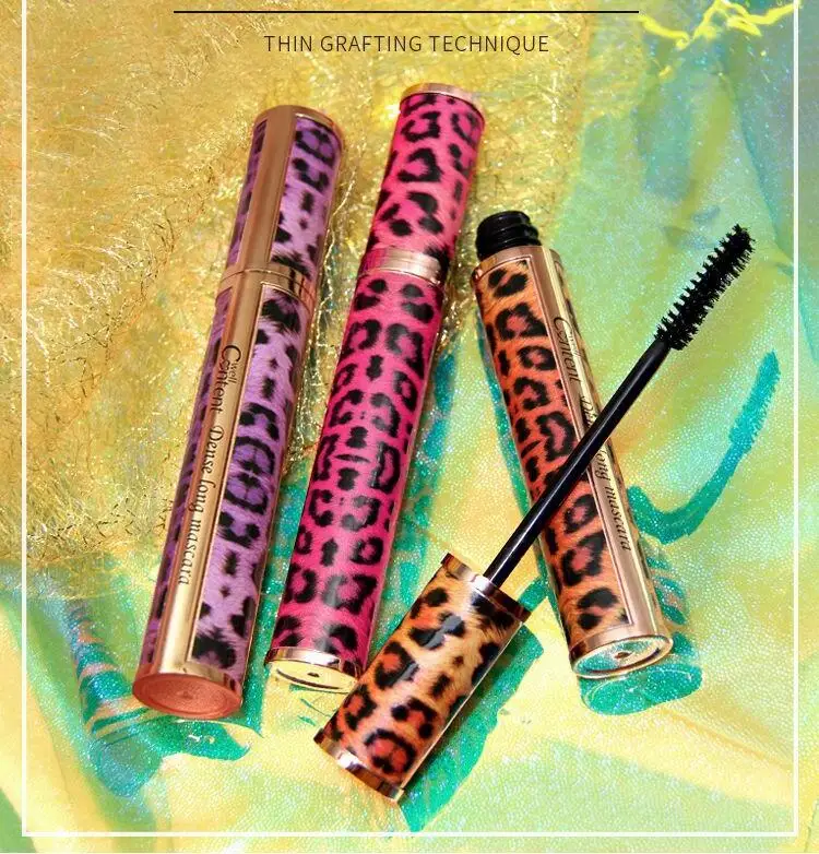 Тушь для ресниц Wild Cat водостойкая и влагостойкая Подкручивающая густая Удлиняющая не Цветущая быстросохнущая тушь для ресниц