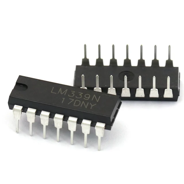 

10pcs/lot New LM339 LM339N DIP-14 Low-Power Low-Offset Voltage Quad Comparators IC free shipin In Stock