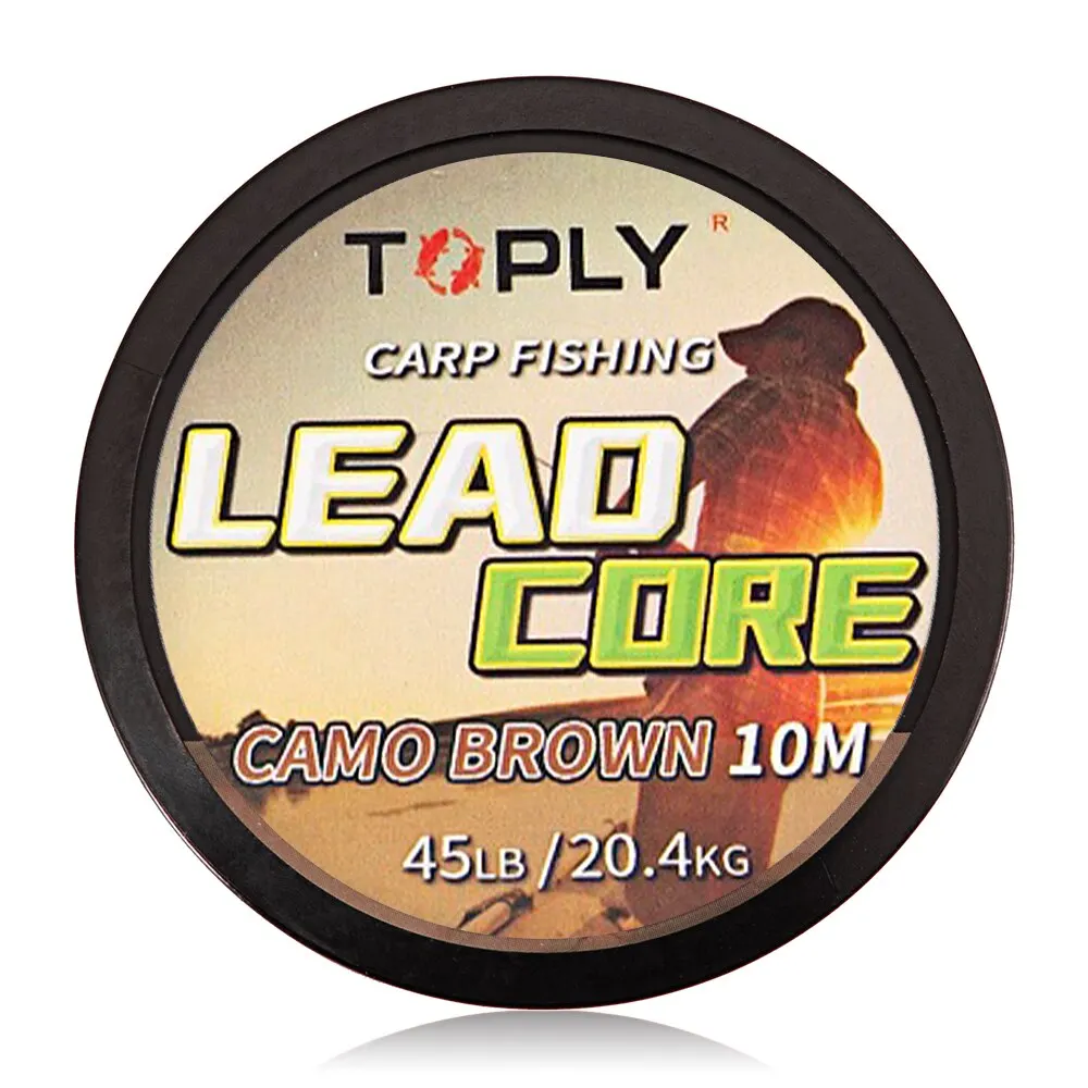 10 м леска PE рыболовная Leadcore линия плетеная Троллинг для рыбалки на карпа