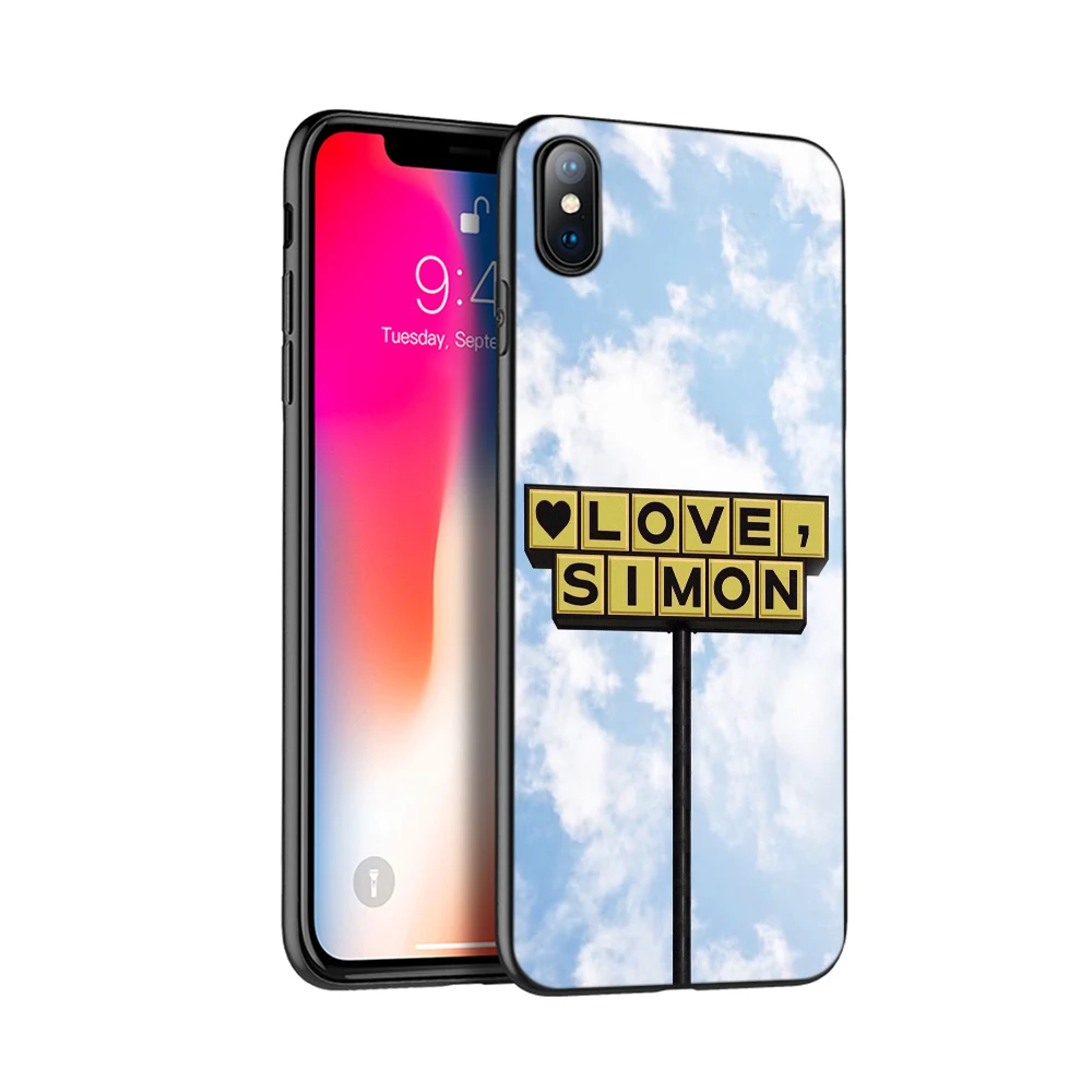 Черный чехол из ТПУ для iphone 5 5s SE 2020 6 6s 7 8 plus X 10 XR XS 11 pro MAX силиконовый с надписью Love