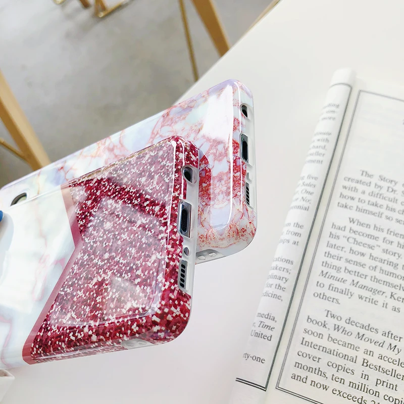 YHBBCASES для Samsung Galaxy S10 Plus Ретро Чехол с мраморным покрытием S10e модный