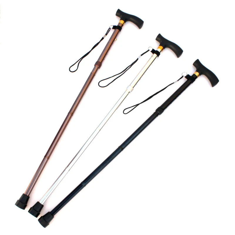 Cleye New Arrival Old Man Trekking Cane Thick Aluminum Folding Cane Four Section Elderly Trekking Pole Scandinavian A Stick Trek Cleye New Arrival Old Man Trekking Cane Thick Aluminum Folding Cane Four Section Elderly Trekking Pole Scandinavian A Stick Trek