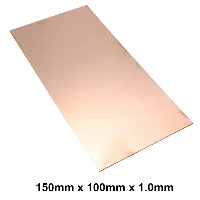 Us 8 27 7 Off Premium T2 99 9 150x100x1 0mm Copper Shim Sheet Heatsink Thermal Pad For Laptop Gpu Cpu Vga Chip Ram And Led Copper Heat Sink In Fans