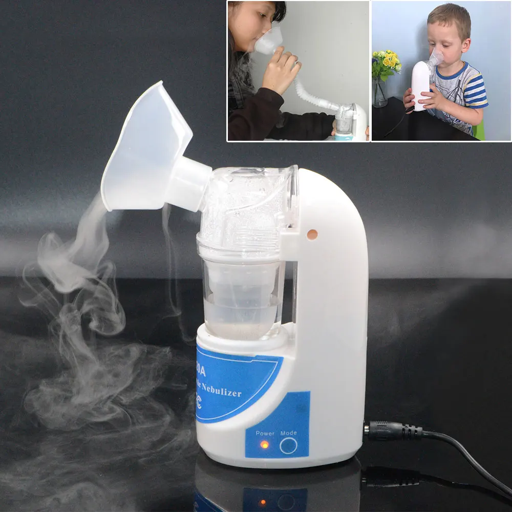 

110V/220V Home Health Care Portable Mini Asthma Nebulizer, Children Adult Handheld Automizer Inhale Nebulizer