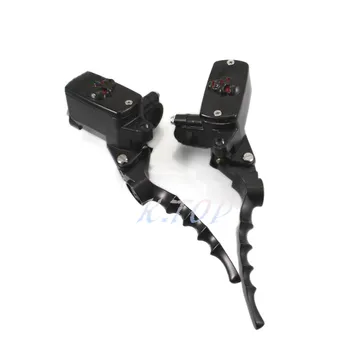 

NEW MOTORCYCLE BLACK SKULL 22MM HYDRAULIC BRAKE MASTER CYLINDER & CLUTCH LEVER FOR HARLEY SUZUKI YAMAHA HONDA