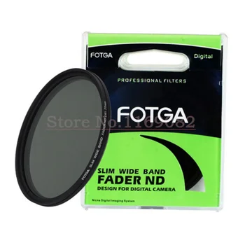 

FOTGA 77mm Slim Adjustable Neutral Density ND Filter Variable Range ND2 to ND400