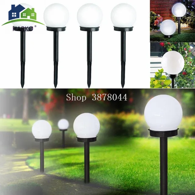 Led Solar Energy Powered Bulb Lamp 33cm Waterproof Outdoor Garden