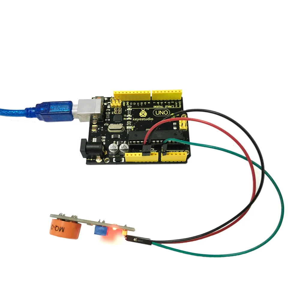 Бесплатная доставка! Keyestudio спиртовой датчик этанола модуль обнаружения для