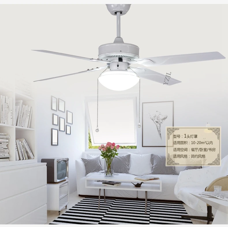 LED fan light ceiling fan Minimalism modern Fan light ceiling white glass lampshade dining room 50inch lights fan remote control ceiling-fan-light-remote : image LED fan light ceiling fan Minimalism modern Fan light ceiling white glass lampshade dining room 50inch lights fan remote control ceiling-fan-light-remote