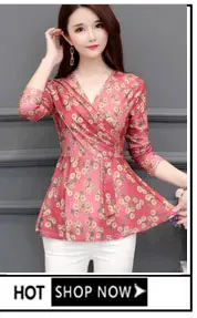Дизайнерские Базовые Рубашки, Блузки 4XL 3XL, женская прозрачная сетчатая туника, топ, элегантная женская винтажная кружевная блузка с цветочным принтом и баской