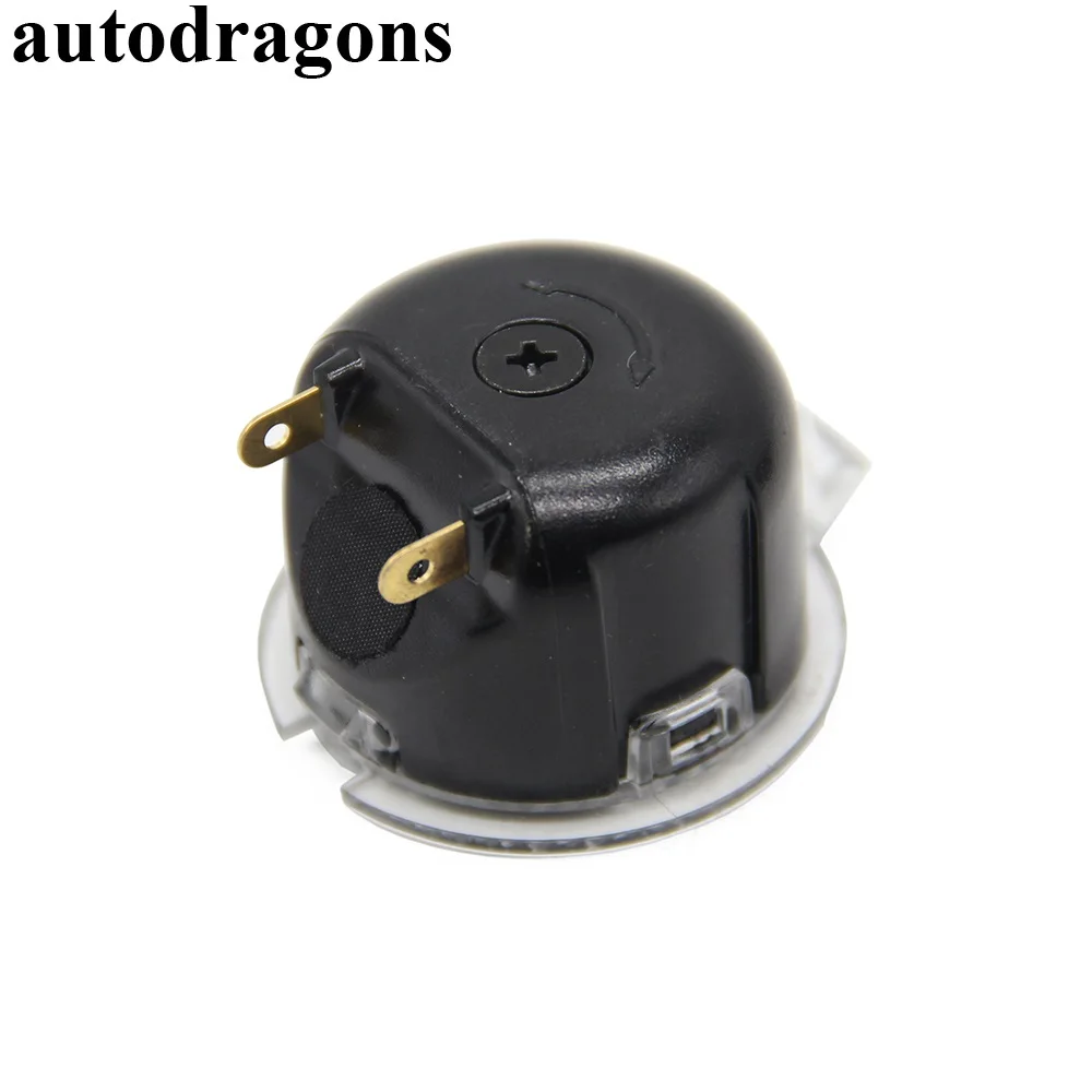 Autodragons 2 шт. автомобильная сторона два зеркала лужа логотип светодиодный свет для