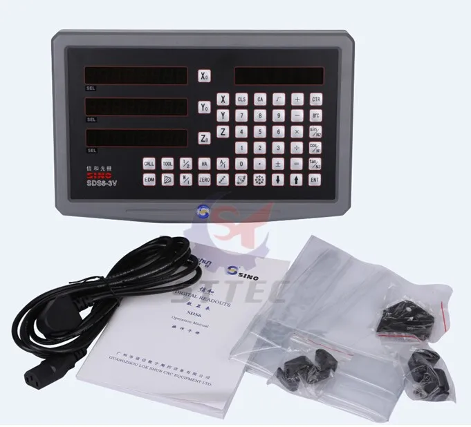 digital readout milling machine