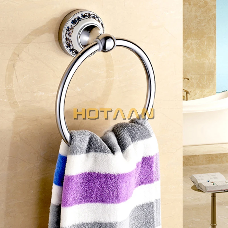 Stainless Steel + ceramic Bathroom Accessories Set Robe hook Paper Holder Towel Bar Towel ring bathroom sets bathroom accessories