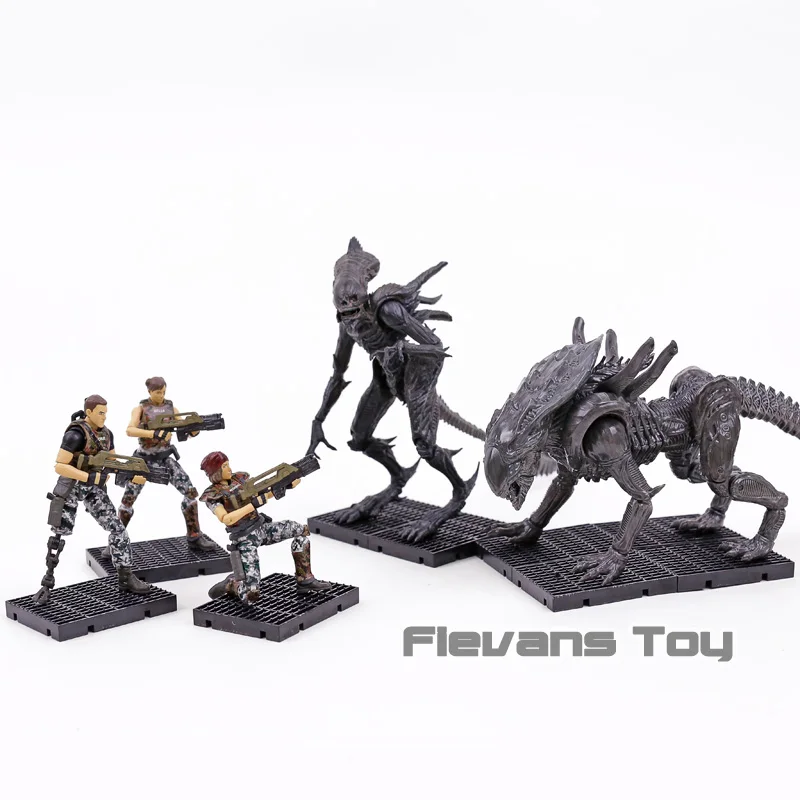 

Aliens Colonial Marines Cruz Bella Redding Xenomorph Raven Crusher Exquisite Mini PVC Action Figure Collectible Model Toy