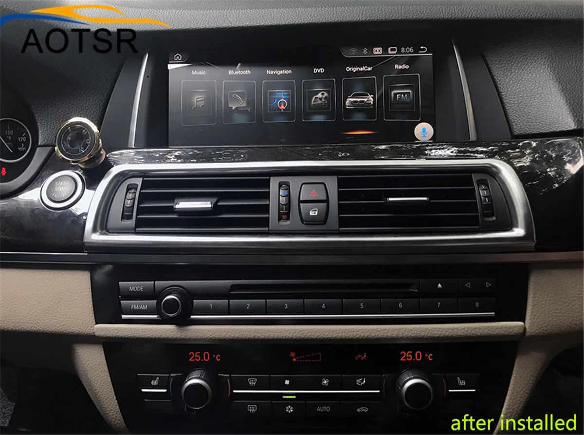 Автомагнитола Android 8 1 dvd-плеер для BMW 5 Series(F10/F11/F18) 2010-2016 GPS-навигация автомобильное