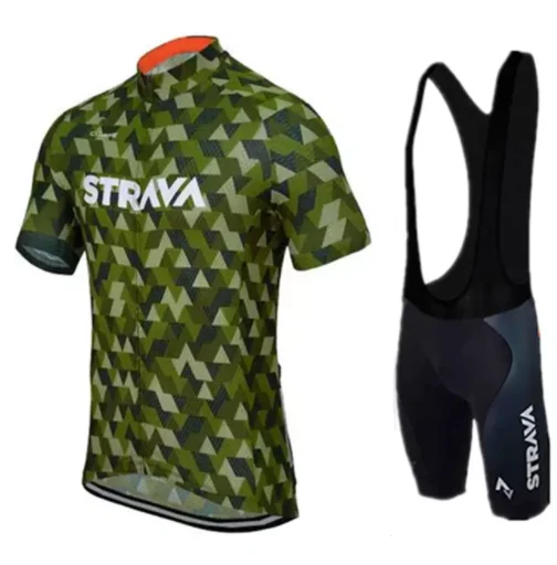 STRAVA Велоспорт Джерси одежда Лето короткий рукав Джерси велосипедный костюм MTB дорожный велосипед рубашка Ropa Ciclismo - Цвет: Pic Color