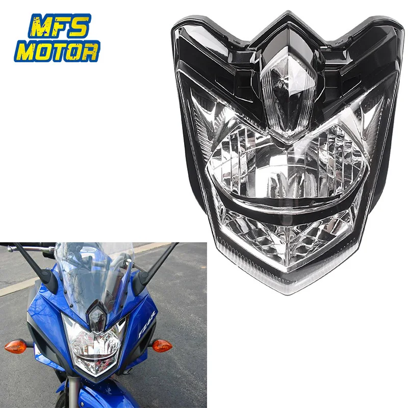 For 09 15 Yamaha FZ 6R FZ6R Motorcycle Front Headlight Head Light Lamp