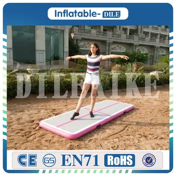 

Newest 3x1x0.1m Gymnastics Mat Inflatable Air Track Tumbling Mat Gym For Gymnastics Air Floor Mat for Home ,Picnic, Exercise
