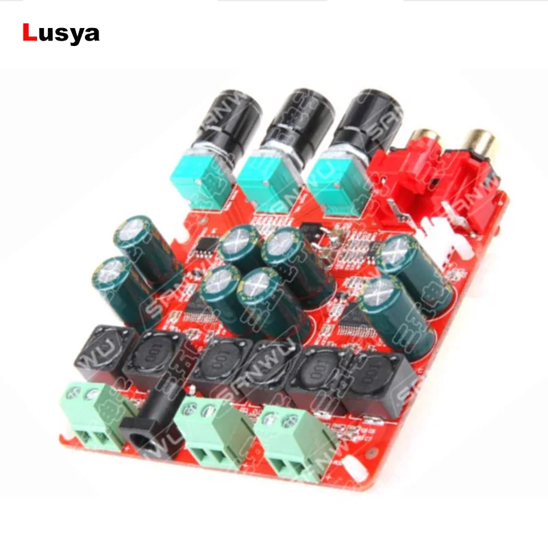 

TPA3118 Power Amplifier Audio Board 2.1 Channel Digital amplificador audio AMP 2*30W+60W Output DIY F4-005