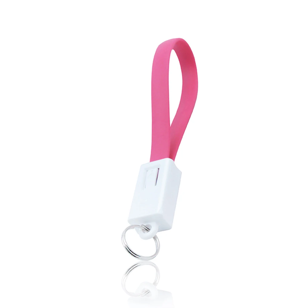 Micro USB кабель с брелоком для ключей Синхронизация данных зарядный шнур поддержка