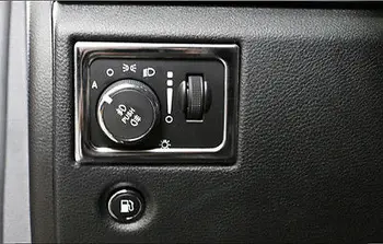 

ABS Chrome Headlight Switch Frame Cover trim for Jeep Grand Cherokee 2011-2015