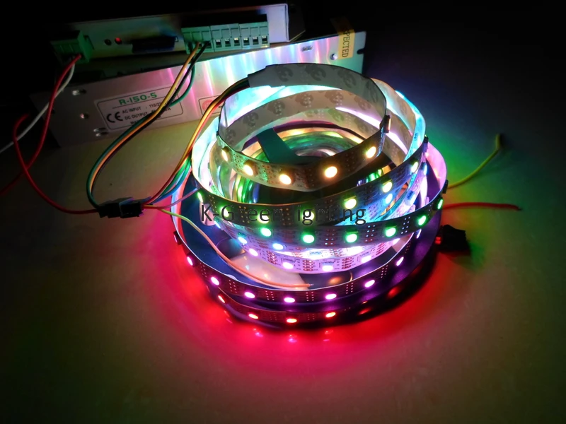 5mX APA102 dream color 5050 rgb LED strip light 96led/m