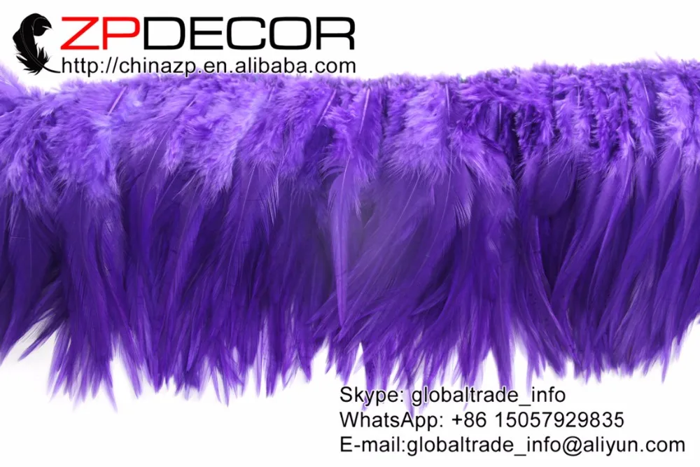 Zpdecor 850 шт./лот 4-6 дюймов Высокое качество Фиолетовый натянутая фиалка "петушиные перья" для украшения свадьбы аксессуары