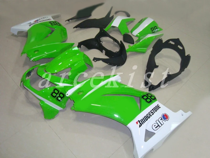 3Gifts New Injection ABS Fairing kit for Kawasaki ninja250 2008-2014 EX250 ZX250R 2008 09 10 11 12 13 14 fairings green white 3Gifts New Injection ABS Fairing kit for Kawasaki ninja250 2008-2014 EX250 ZX250R 2008 09 10 11 12 13 14 fairings green white