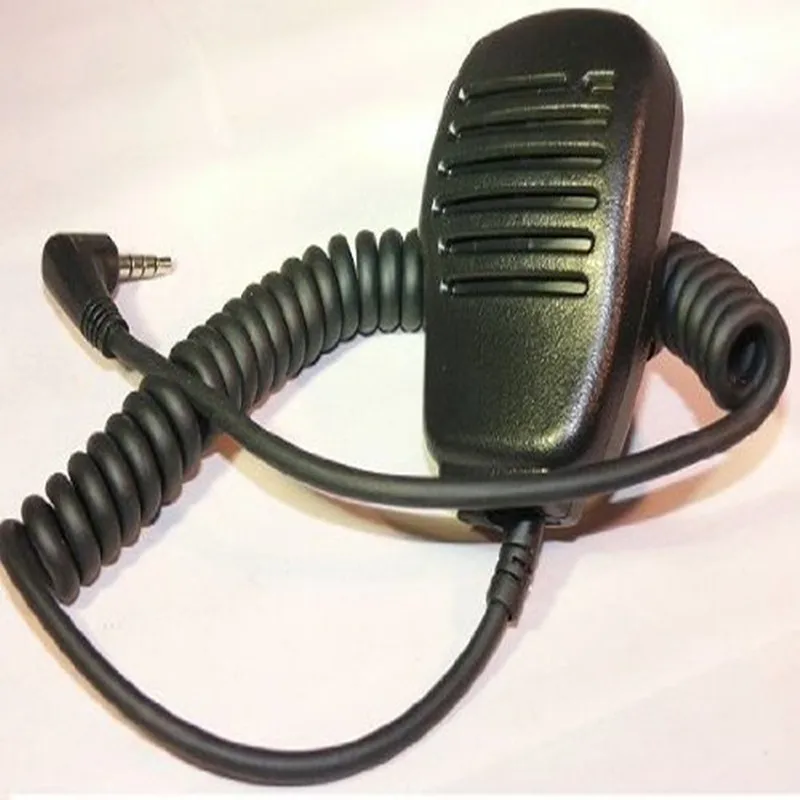 MH-34 PTT Динамик Микрофон для Yaesu радио mh-34 Walkie Talkie части двухстороннее радио аксессуары плечо cb радио спикер микрофон