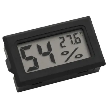 

1 PCS Mini LCD Digital Thermometer Hygrometer Temperature Indoor Convenient Temperature Sensor Humidity Meter Gauge Instruments