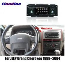 Liandlee 2din для JEEP Grand Cherokee 1999~ 2004 автомобильный Радио gps карты навигационный плеер BT wifi HD экран мультимедийная система