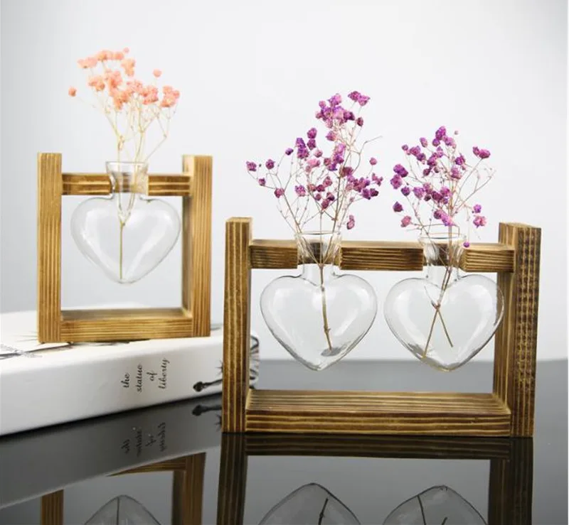 

Flower Vessel Vessel Vessel Hydroponics Green Plant Table Table Transparent Glass Vessel Glass Decoration Table Of Madeira