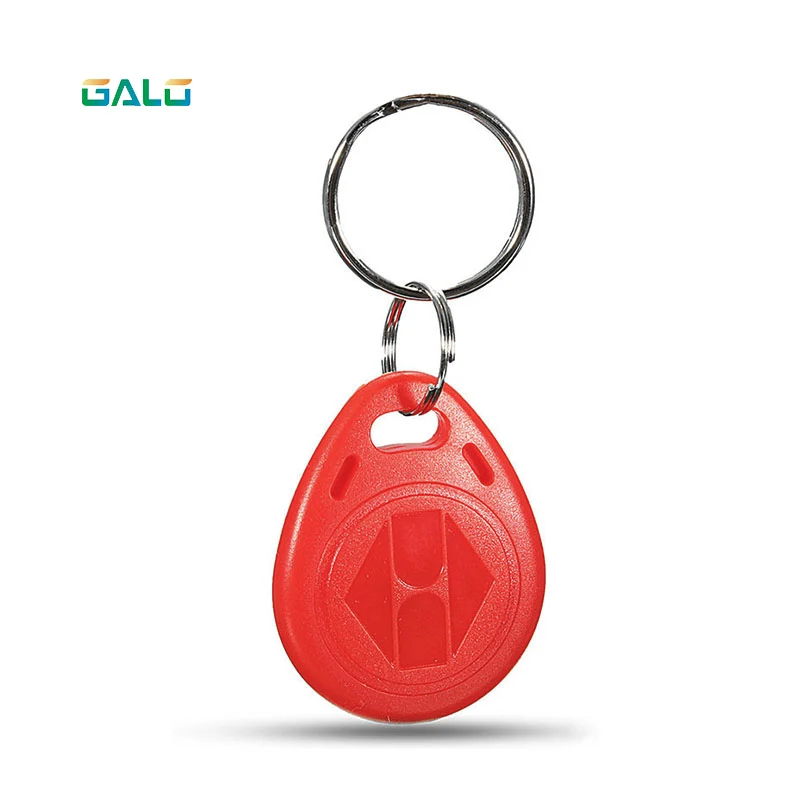 

Galo 10pcs/Lot RFID Card 125KHz Rfid keyfobs tag( bule red yellow) for smart Gate Electronic lock