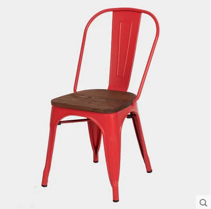 Free Shipping Red Side Chair with Elem Wood Seat Free Shipping Red Side Chair with Elem Wood Seat