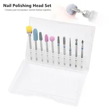 Набор для полировки ногтей, набор из сплава вольфрамовой стали, многостильная спецификация, инструмент для разгрузки