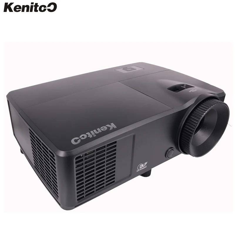 High Bright 4200 ANSI Lumens DLP Projector 1024*768 Bright Room Used Home/ Business Projector With HDMI Input Free Shipping