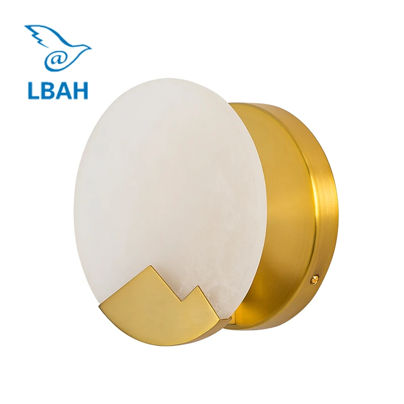 

Wall lamp sitting room headboard lamp all copper contracted wall lamp bedroom corridor modern wall lamp stylist Nordic