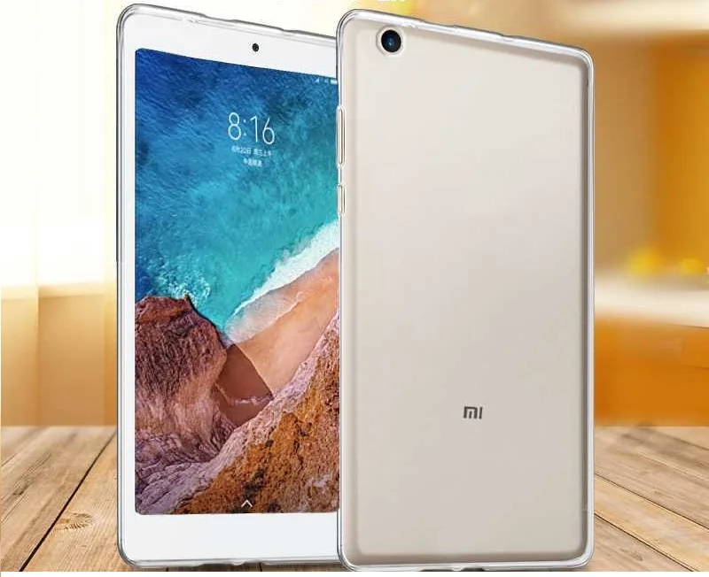 Ultra-thin Matte Tablet Case For Xiaomi MiPad 2 Mi Pad 2 Case Soft Matte TPU Transparent Case for Xiaomi MI Pad 2 Case 8'' (1)