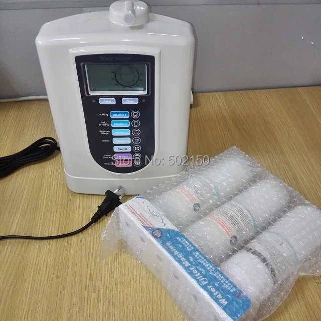 One unit alkaline water machine WTH 803 +3pcs blue filtersin Water