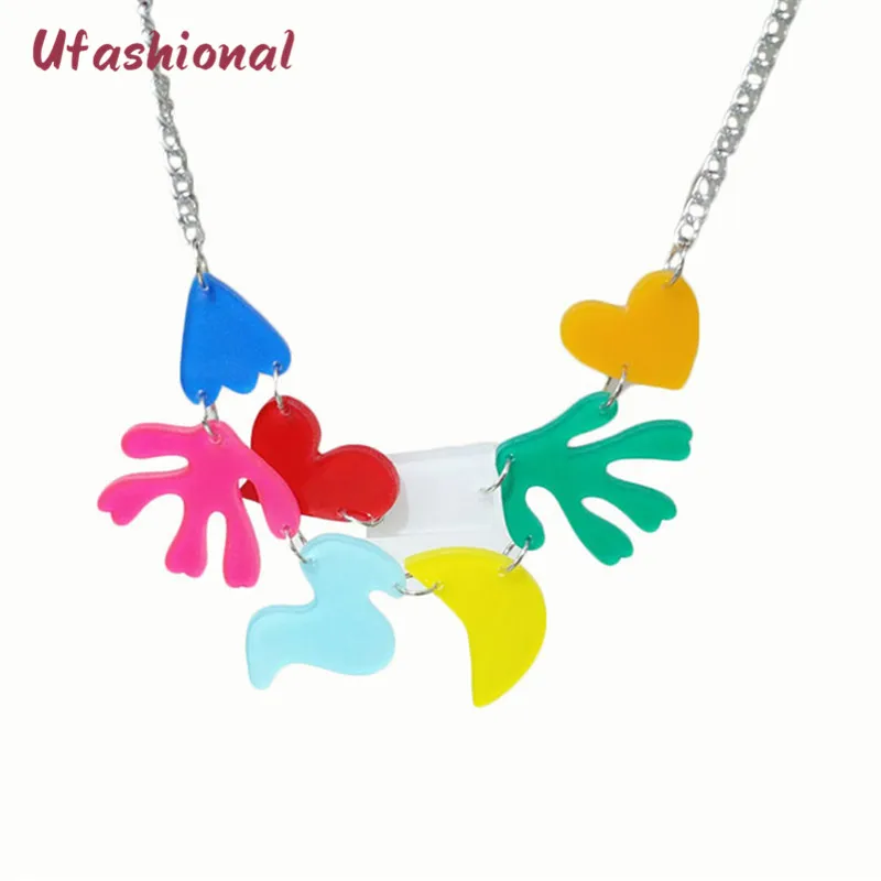 Женское Ожерелье в стиле стимпанк Collares ожерелье из сплава цинка форме сердца и