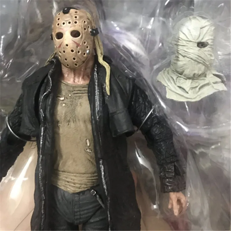 HTO NEW NECA 2009 JASON Friday 13 Remake Voorhees Deluxe Edition Ultimate фигурки из ПВХ коллекция модель игрушка