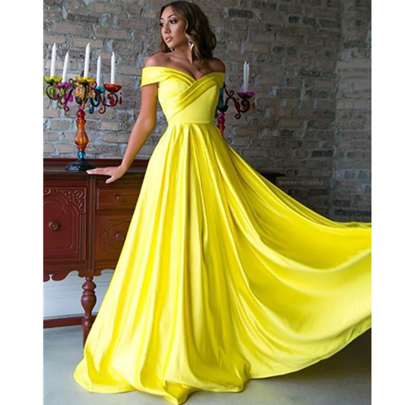 Vestido-de-Festa-2019-Sexy-Off-Shoulder-Prom-Dresses-Long-Girl-Satin-Party-Dresses-Long-Evening (2)