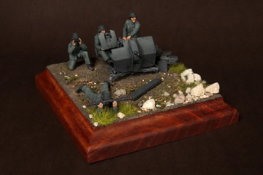 

pre order-Resin toys SOGA-7 Crew for 2 cm Flak 38. Free shipping Quality products
