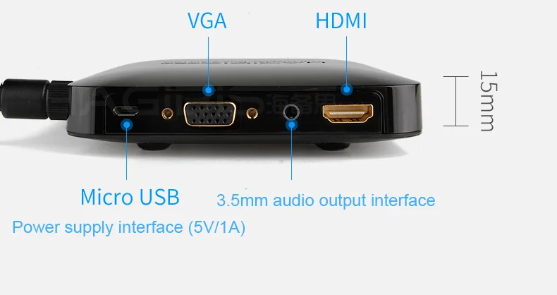 2,4G+ 5G с экраном устройство для беспроводной HDMI+ VGA экран push treasure airplay видео для проекции ТВ передатчик ios android