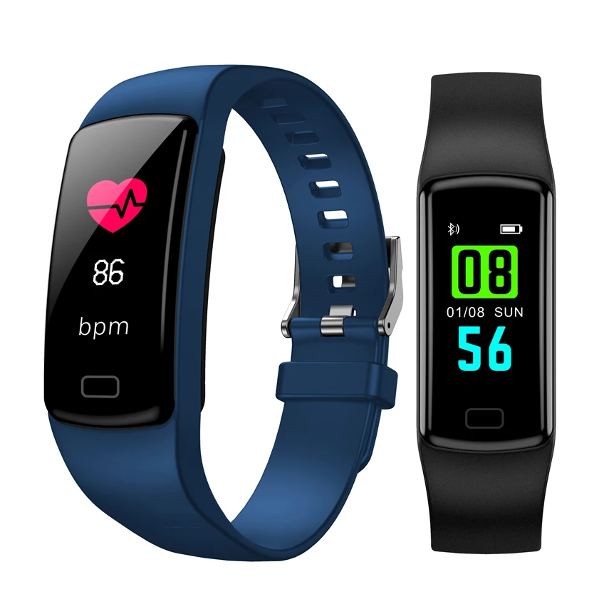 Смарт браслет Y9 с пульсометром и монитором SPO2 фитнес трекер спортивный VS Mi Band