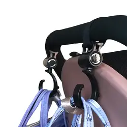2 шт. Детские коляски интимные аксессуары крючки многофункциональная детская коляска пластик крюк AN88
