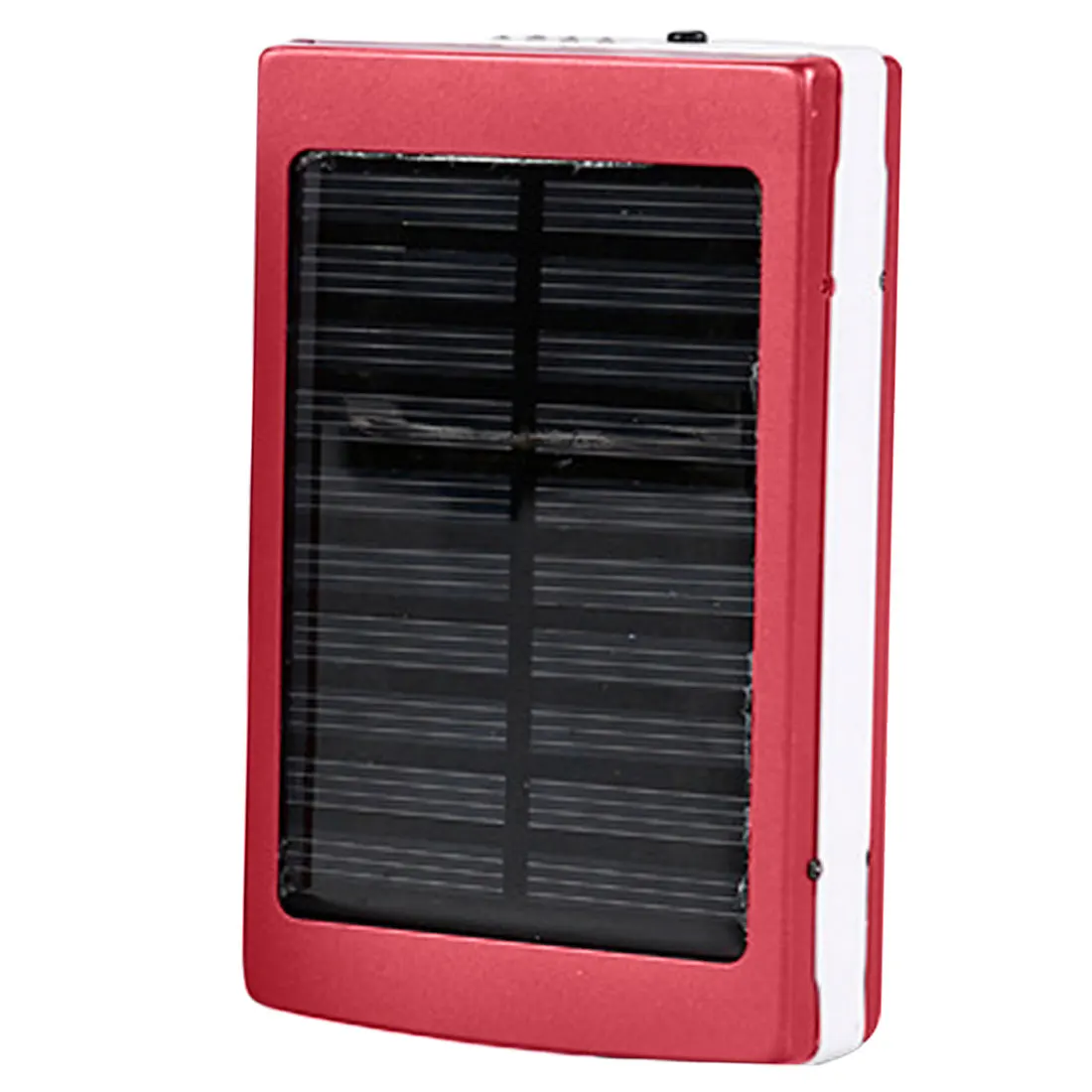Двойной USB монтажная плата ПКБА солнечная панель питания домашняя панель с солнечными элементами; 18650 батарея Портативная зарядка с светодиодный подделкой свет - Цвет: red