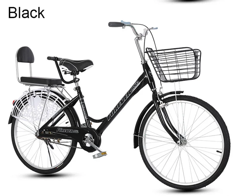 Flash Deal 24 Inch Speed Change Adult Bicycle Male And Female Student Bicycle Ordinary Commuter Bike 11