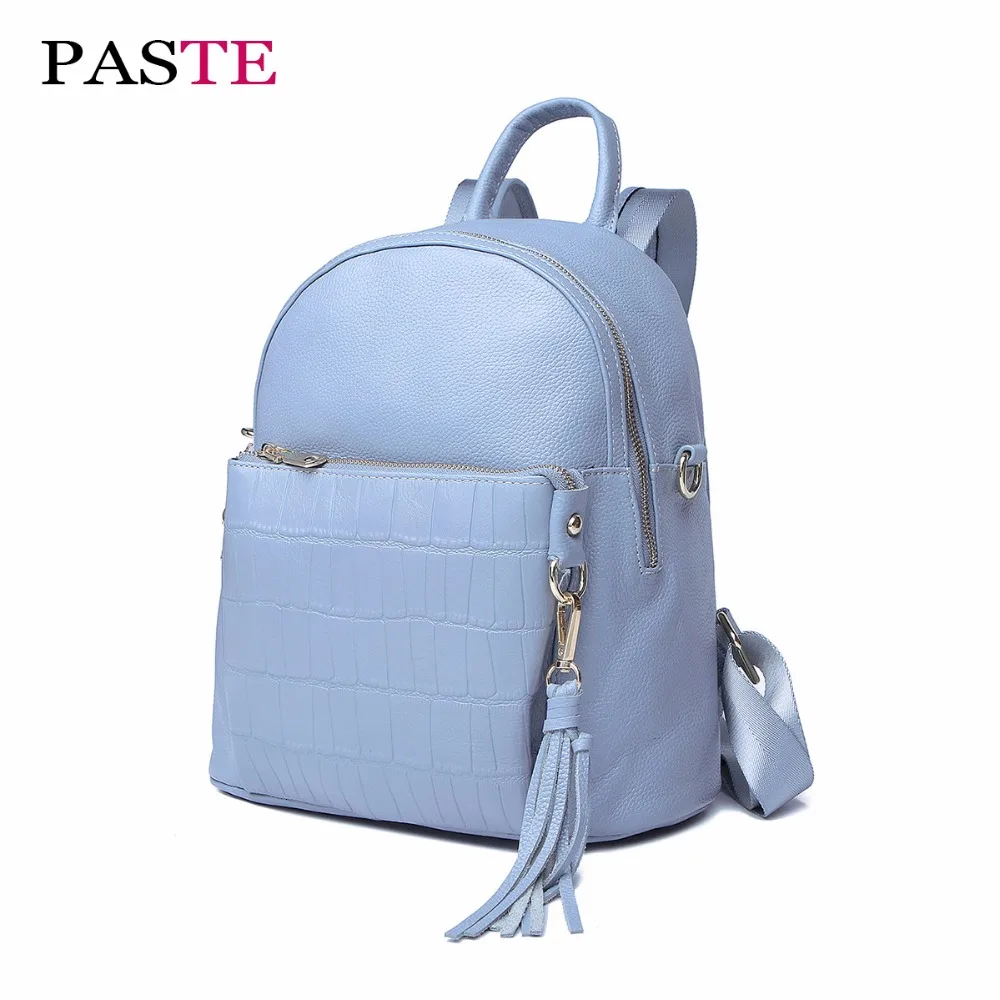 PASTE New Fashion Alligator High Quality font b Women b font font b Backpack b font